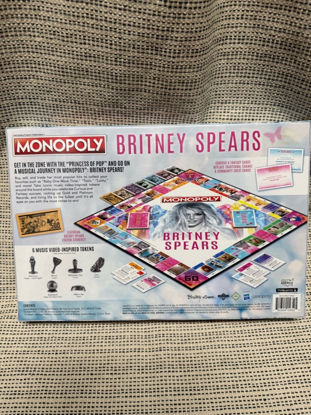 Monopoly Britney Spears Board Game Sealed - Picture 2 of 2